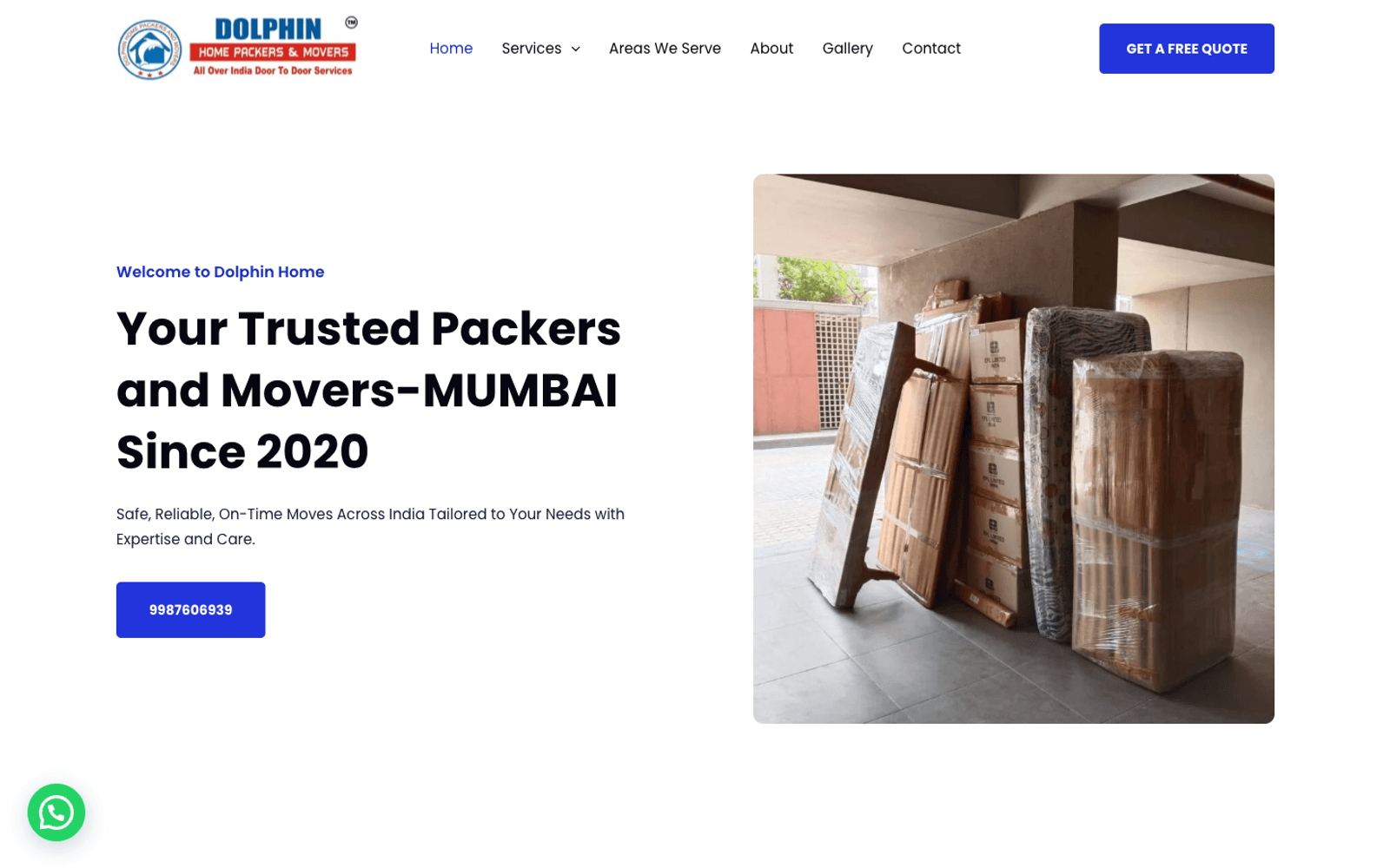 Dolphin Home Packers & Movers - A movers business rebuilt around what Mumbai actually searches for